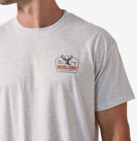 Burlebo - Short Sleeve Tee - Big Game Hunts - Oatmeal