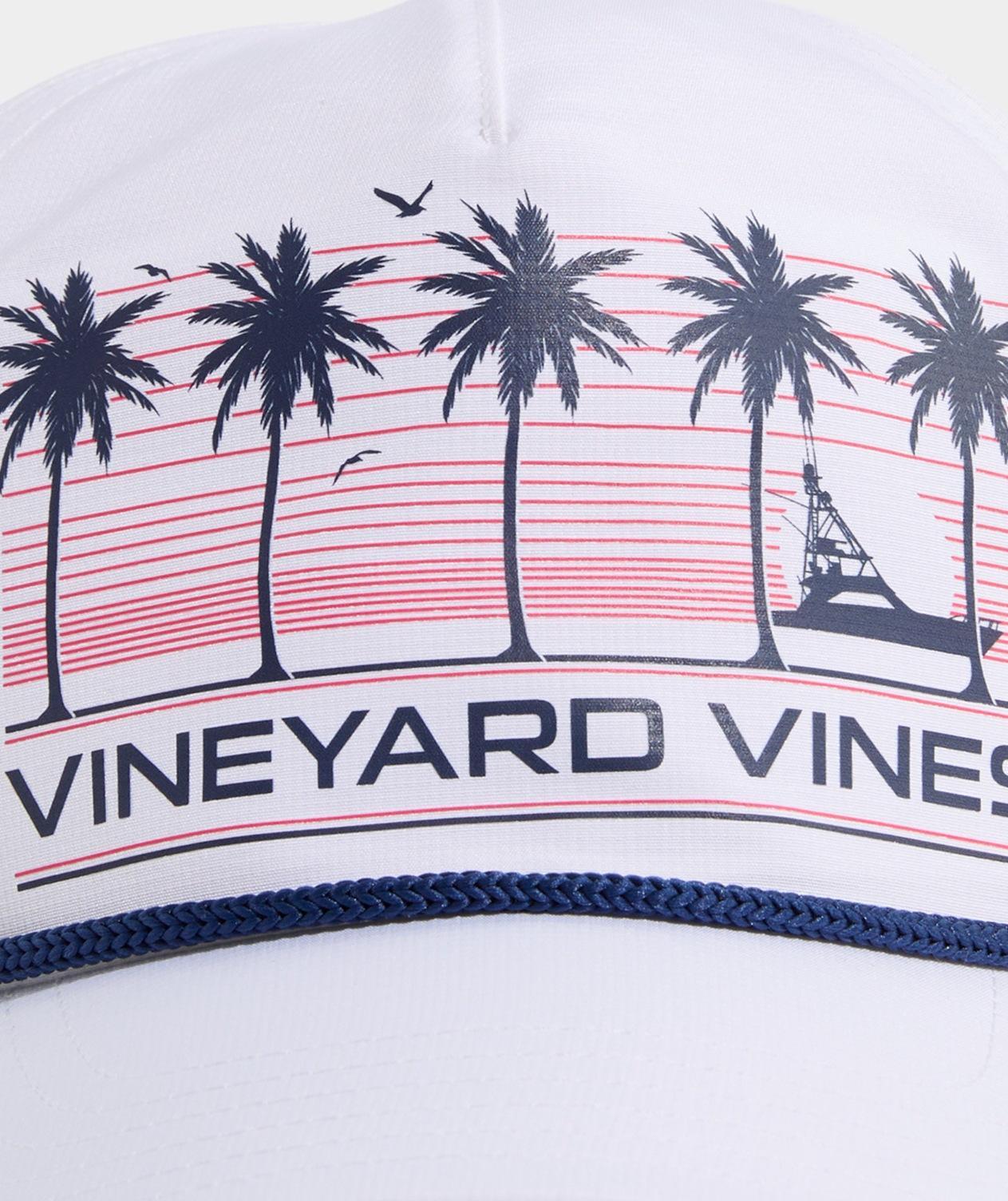 VV Palms Performance Flat Brim Hat