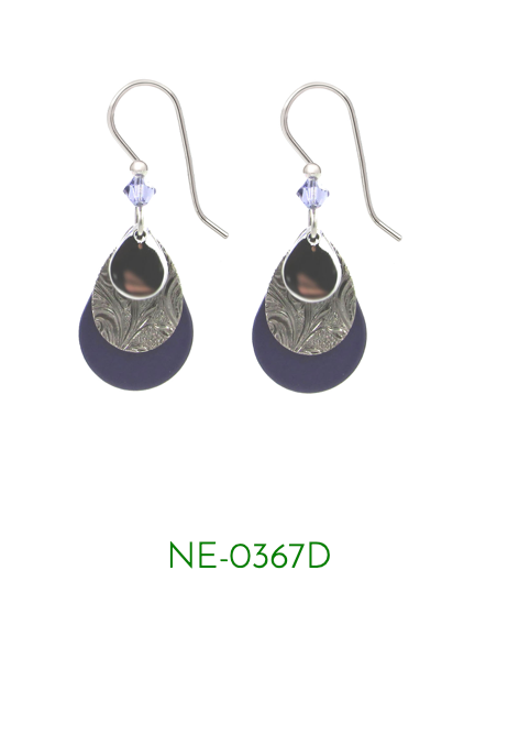 Silver Forest Earrings #1