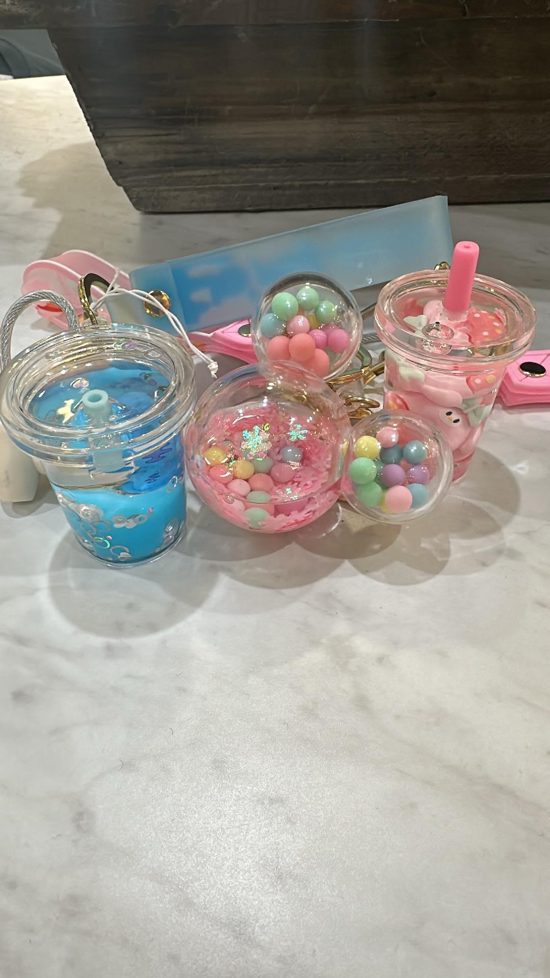 Character Bubble Keychain