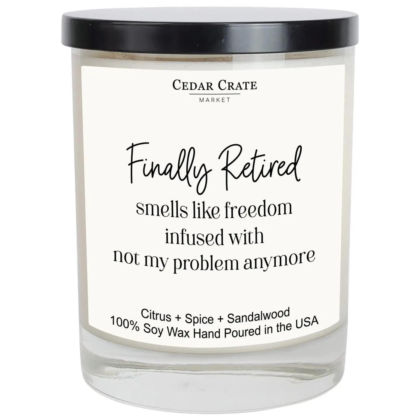 Finally Retired Soy Candle
