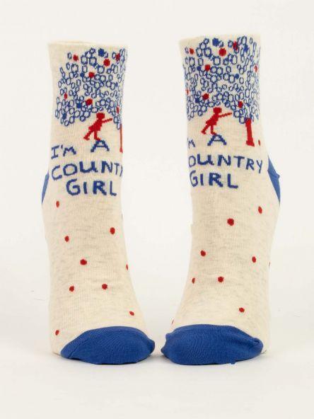 I'm A Country Girl Ankle Socks