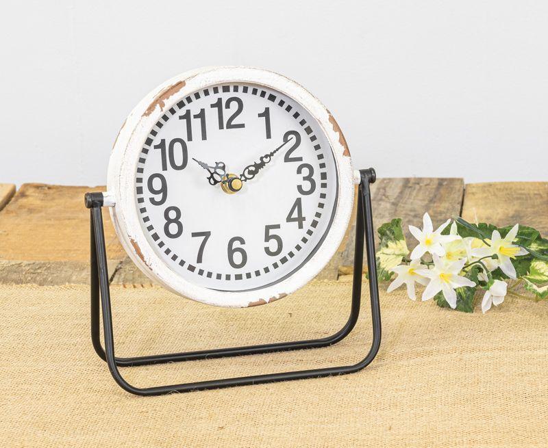 Classic Weathered Tabletop Clock