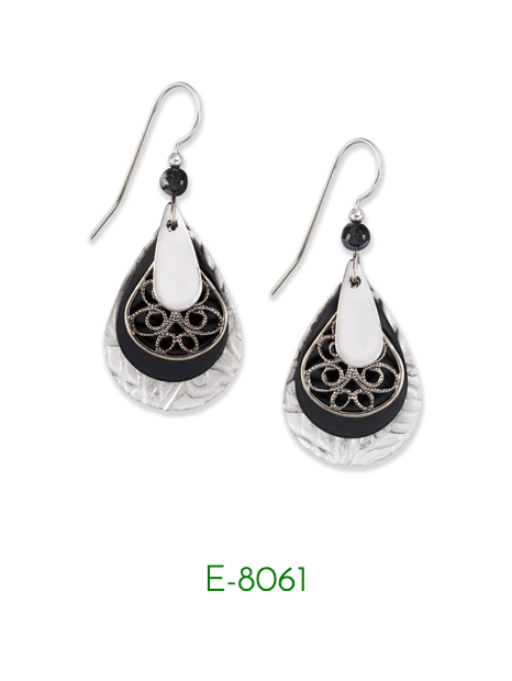 Silver Forest Earrings #4