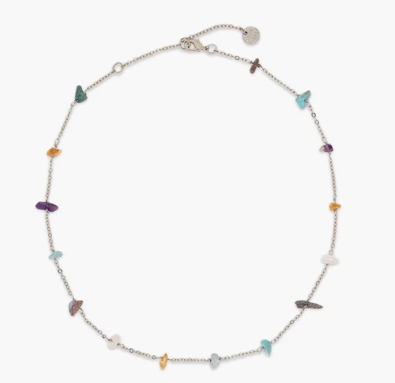 Rainbow Chip Choker