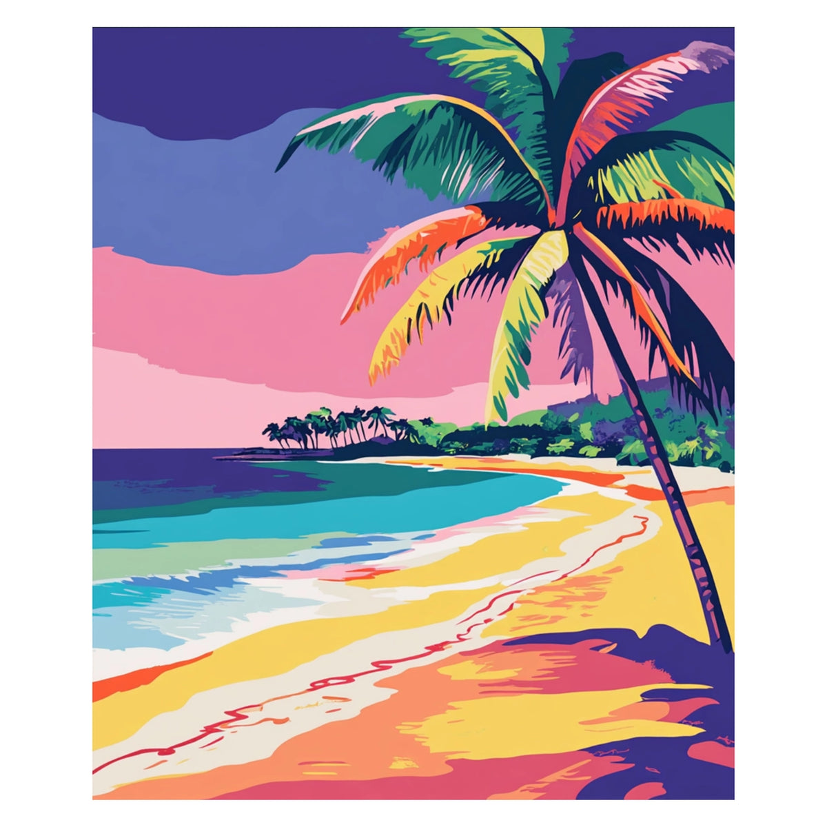 Craft Hero Pixelpop™ - Golden Hour Bay - Diamond Art Reset Kit