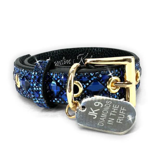 Diamond In the Ruff Dog Collar - BLUE