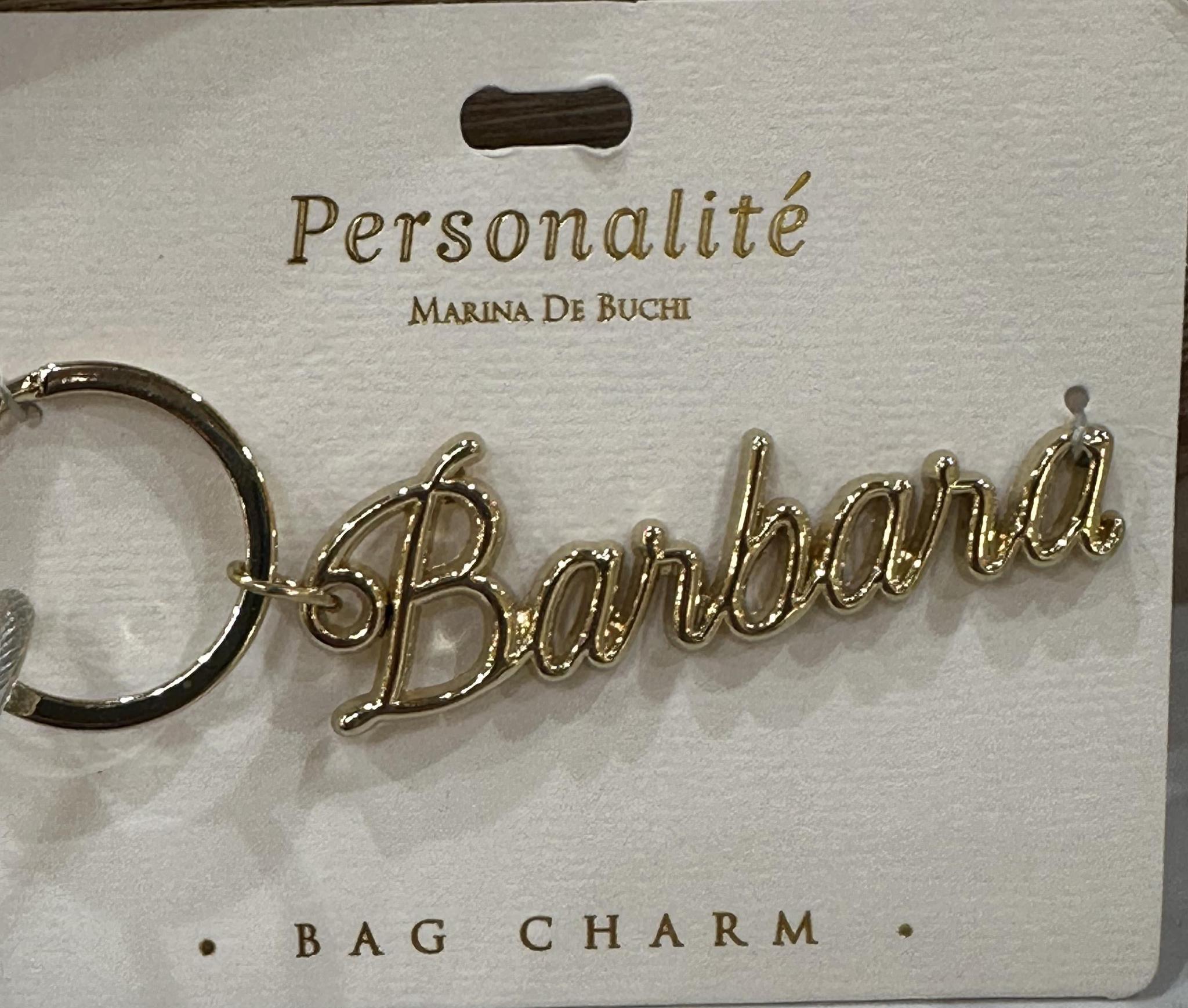 Barbara Bag Charm Keyring