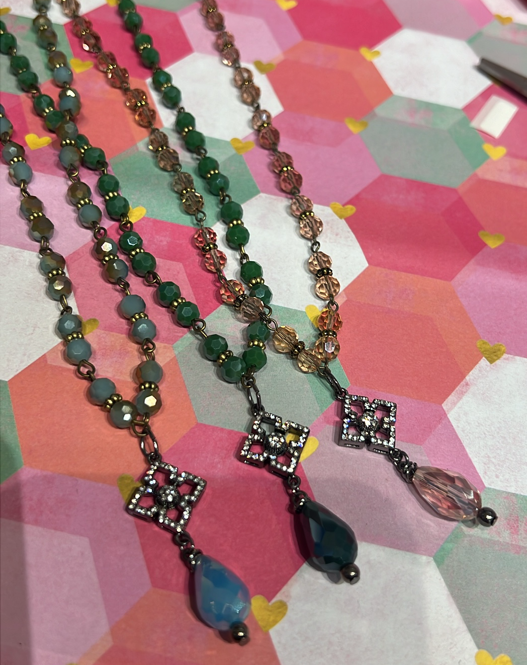 Short Rosaried Necklace