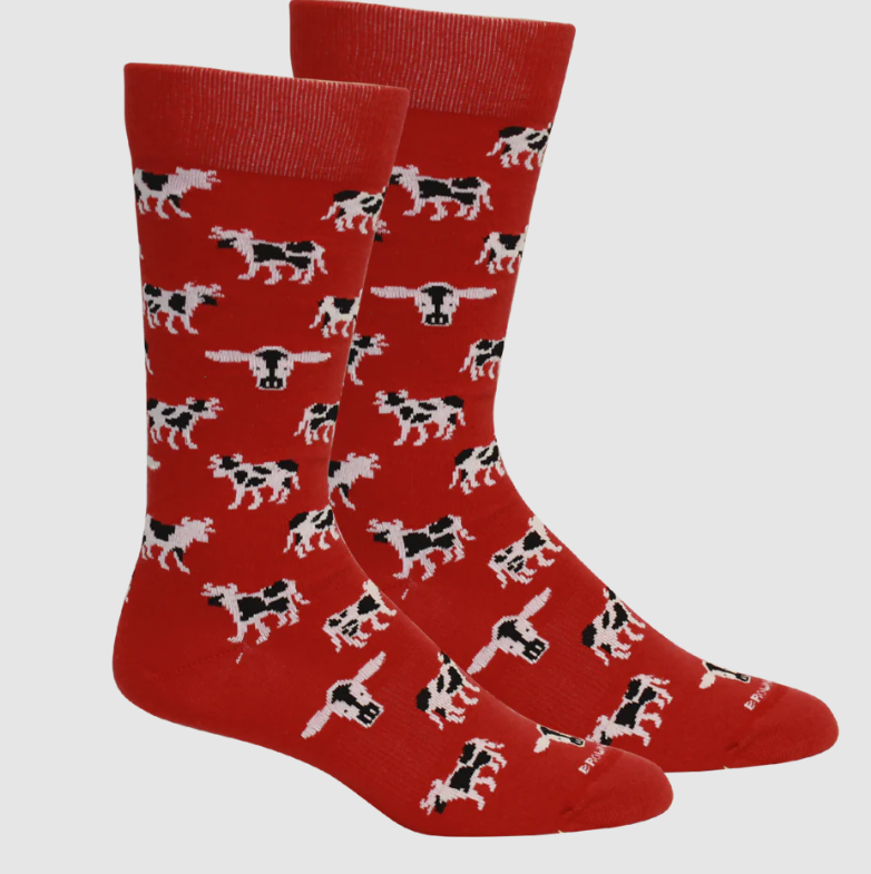 Mable Red Socks