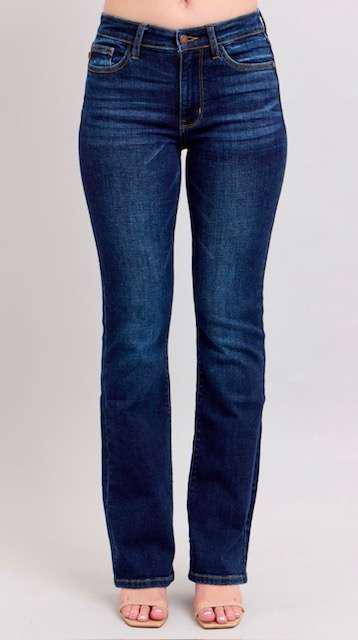 Judy Blue - Dark Wash Bootcut Jeans