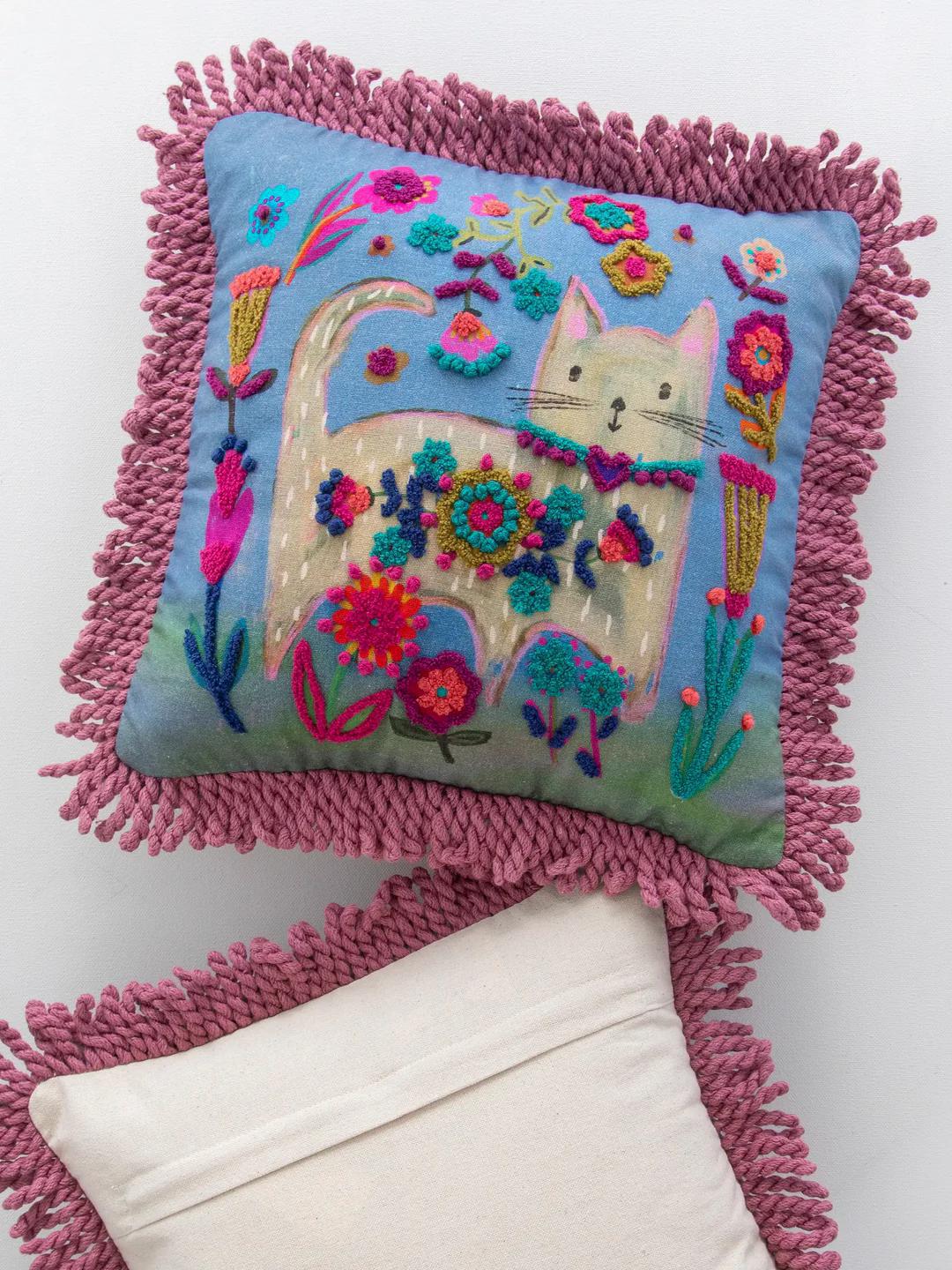 Tufted Boho Pillow