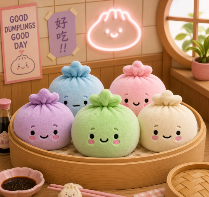 Super Duper Squishers - Plush Dumplings