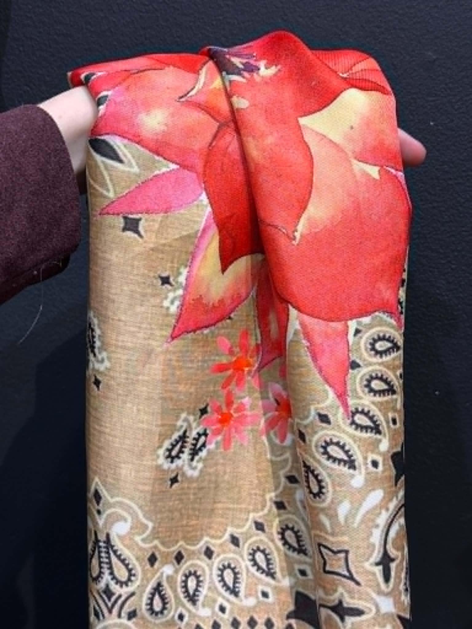Western Elite Printed Poncho