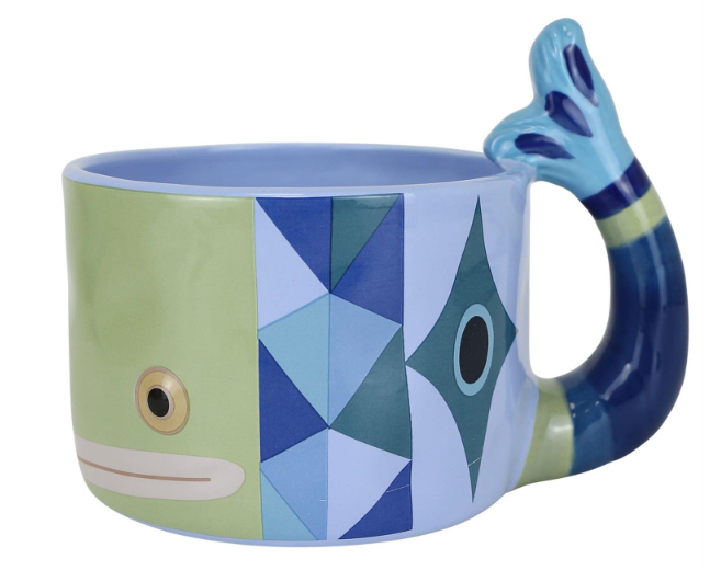 Whale Sculpted Mug