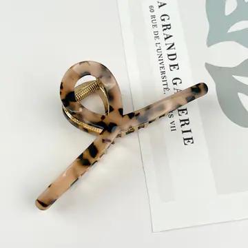 Metal Plate Irregular Hair Claw Clip