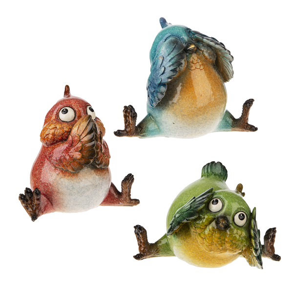 Hear See Speak Birds