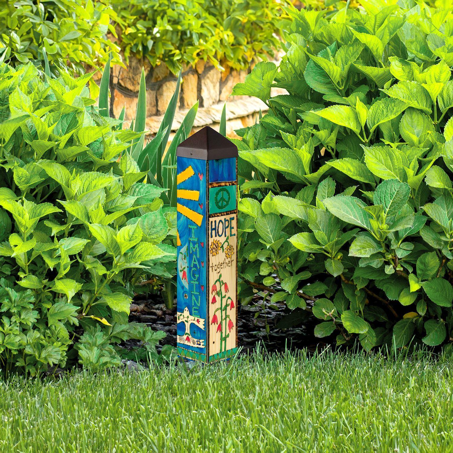 Garden Art Poles