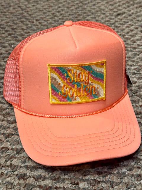 Stay Golden Trucker Hat