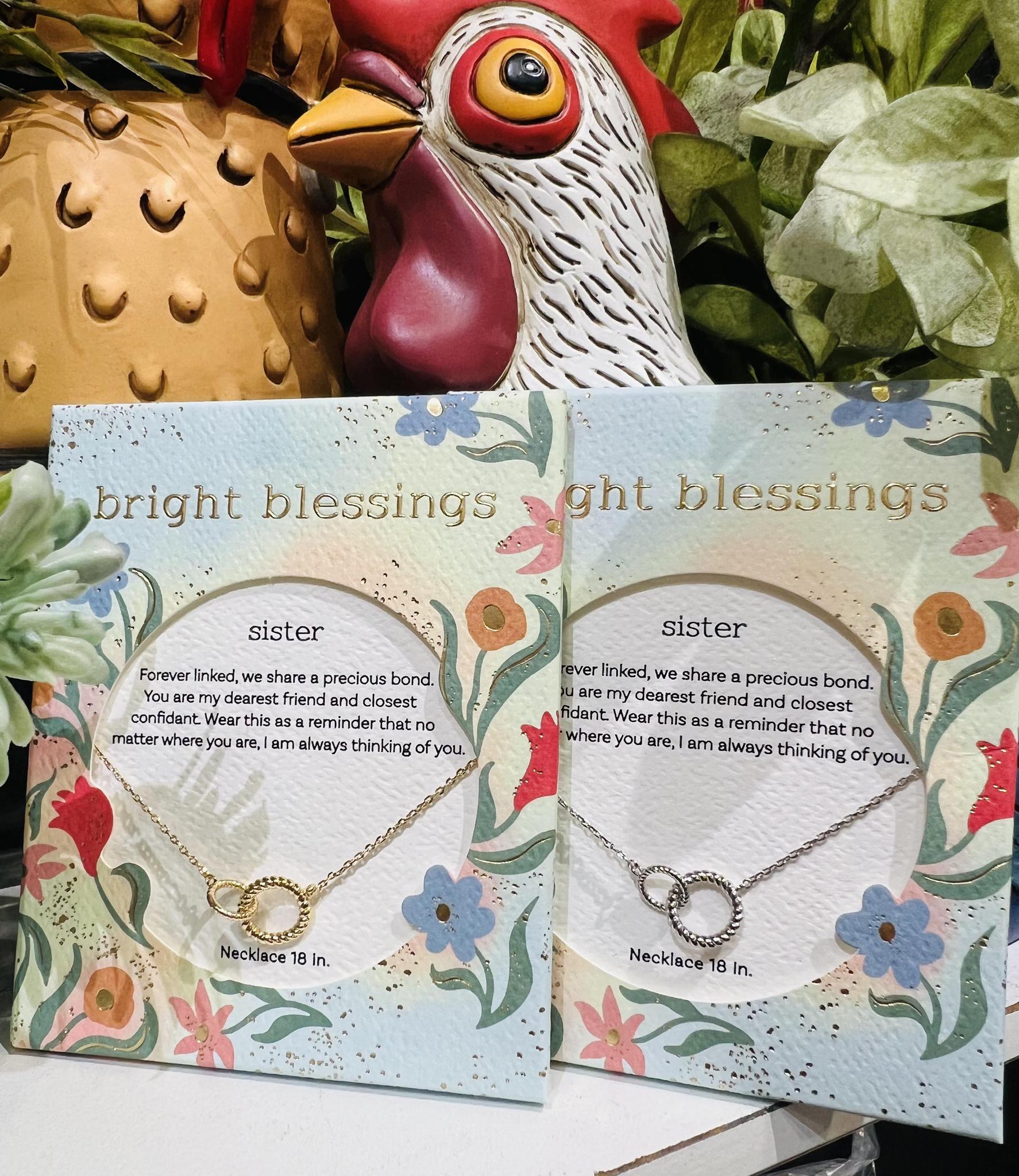 Bright Blessings Sister Necklace