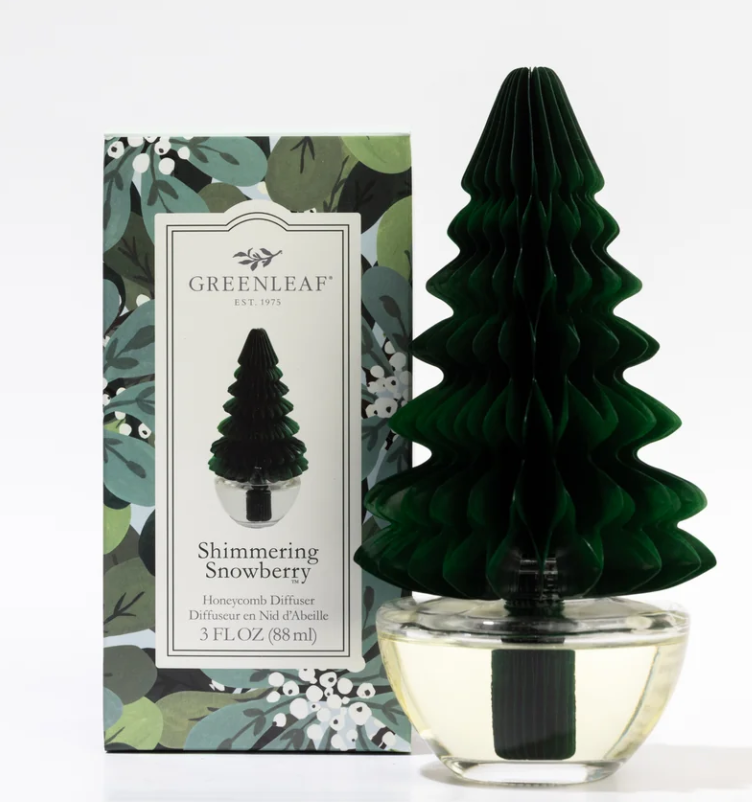 Shimmering Snowberry Tree Honeycomb Diffuser