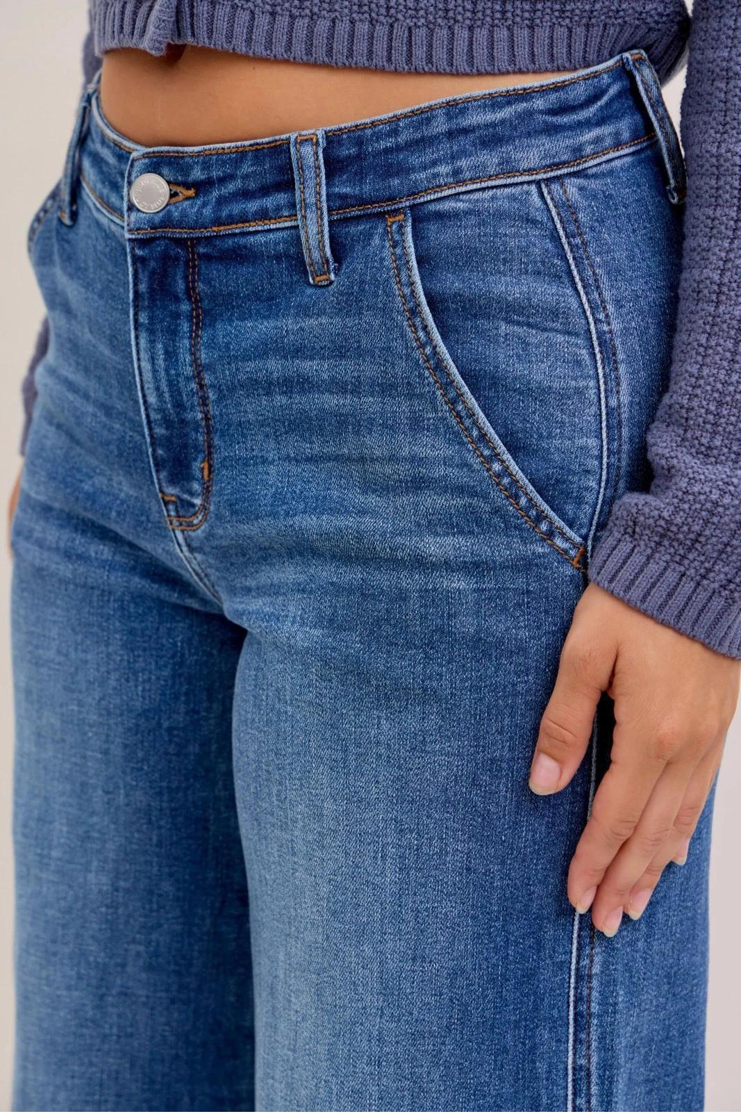 Judy Blue MR Trouser Retro Wide