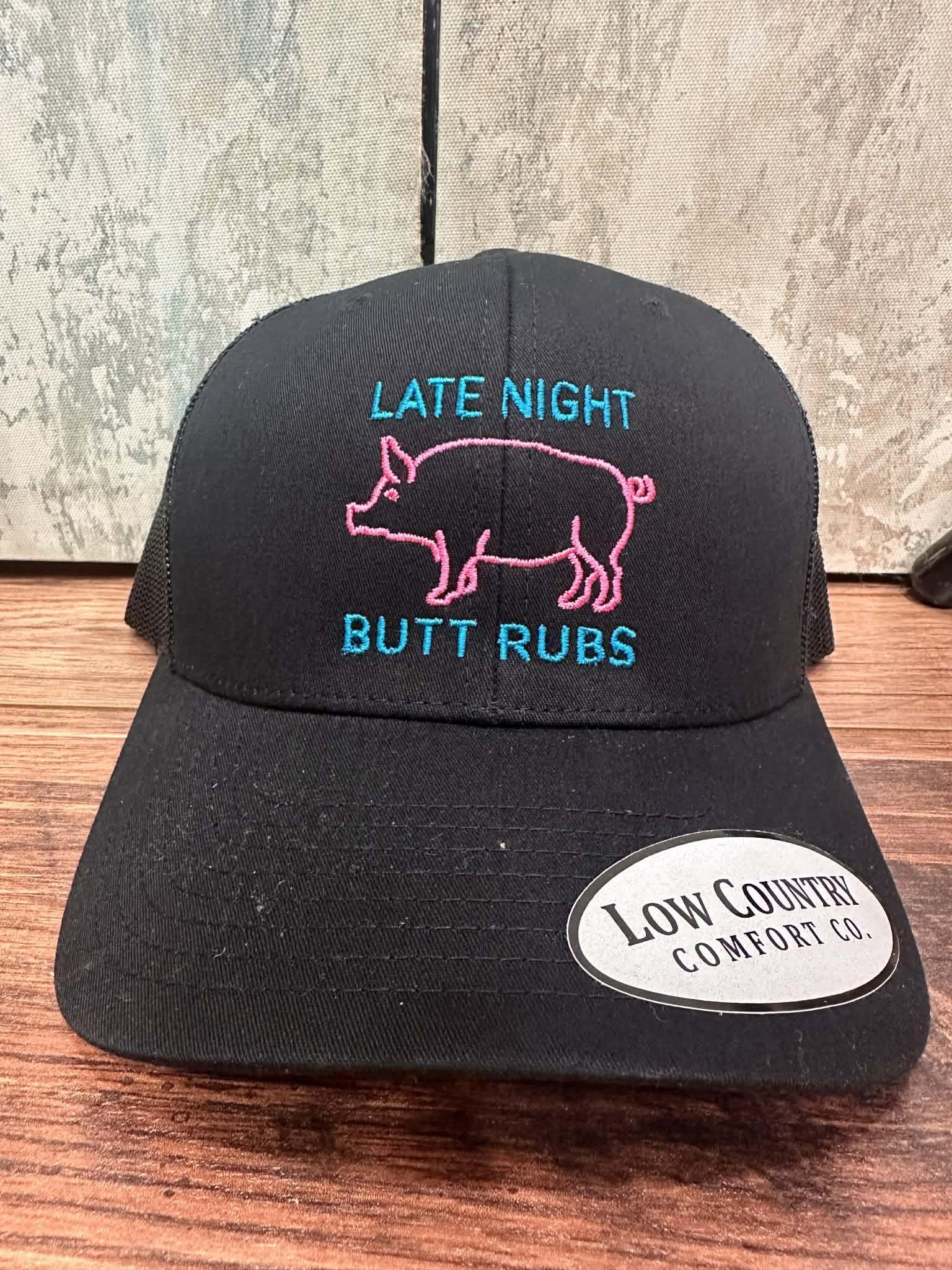 Late Night Butt Rub - Men's Hat Copy