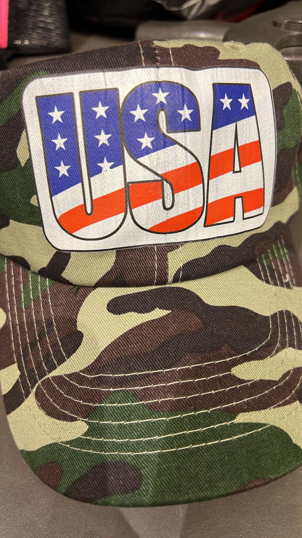 USA Patch Camo Hat
