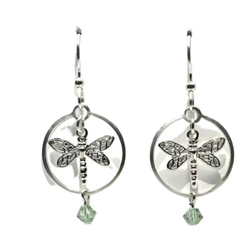 Silver Forest Earrings #1