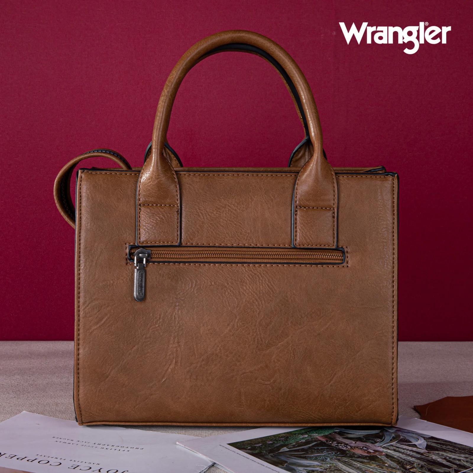 Wrangler Leopard Print Tote/Crossbody