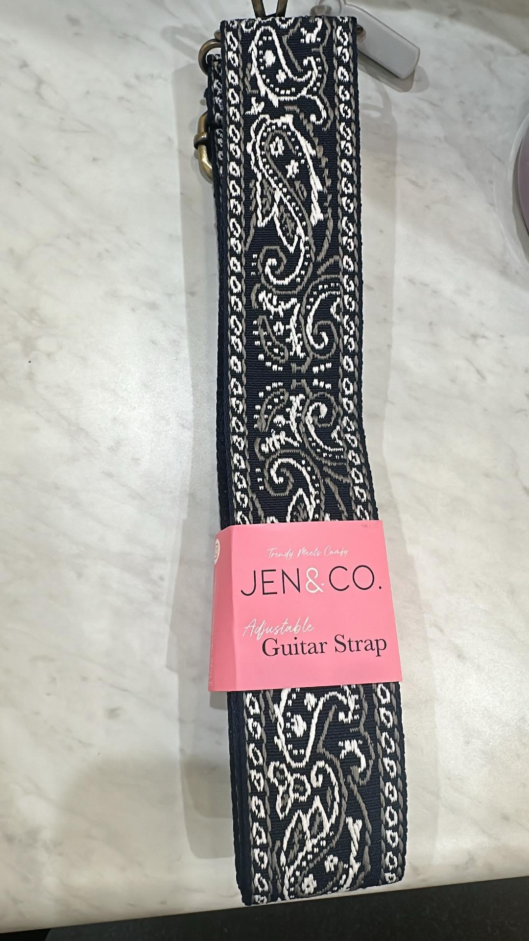 Guitar Purse Strap Paisley