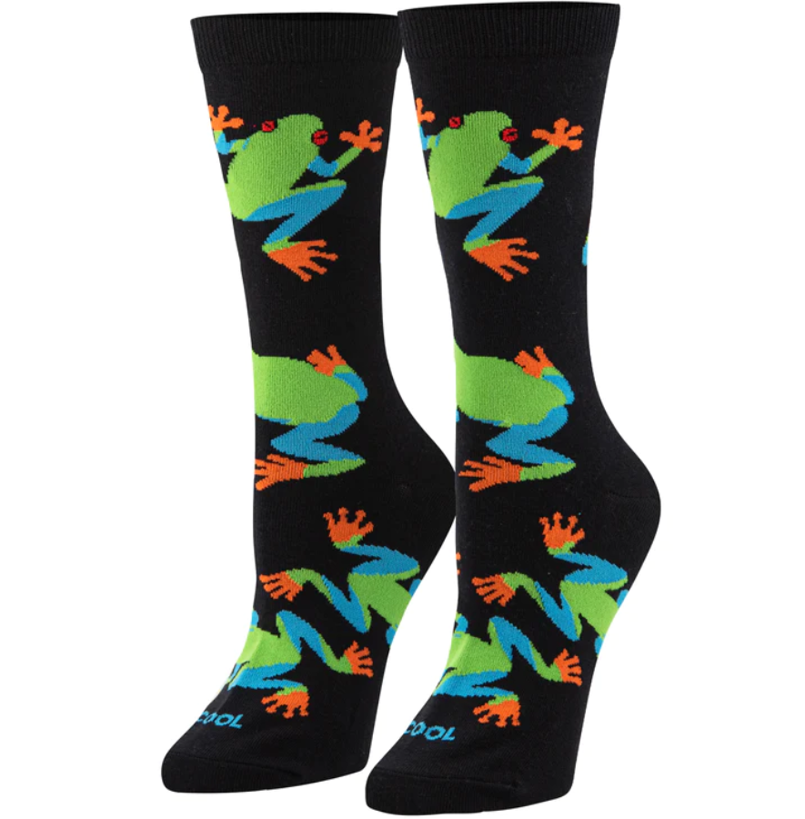 Tree Frogs Women's Crew Socks