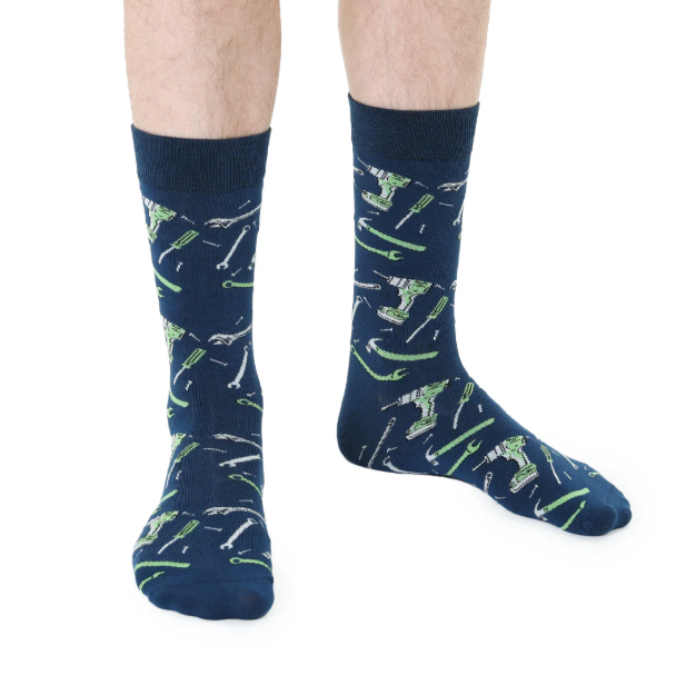 Tools Mens Bamboo Crew Socks