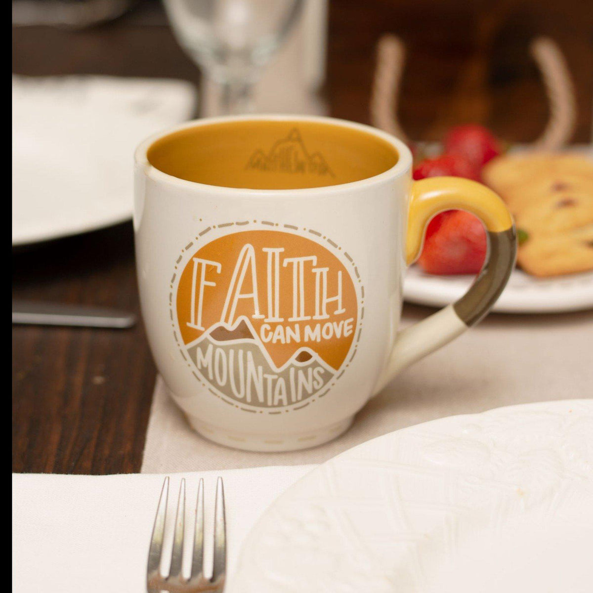 Faith Can Move Mountains Mug