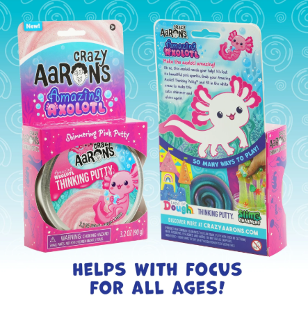 Crazy Aaron's Thinking Putty® - Amazing Azolotl