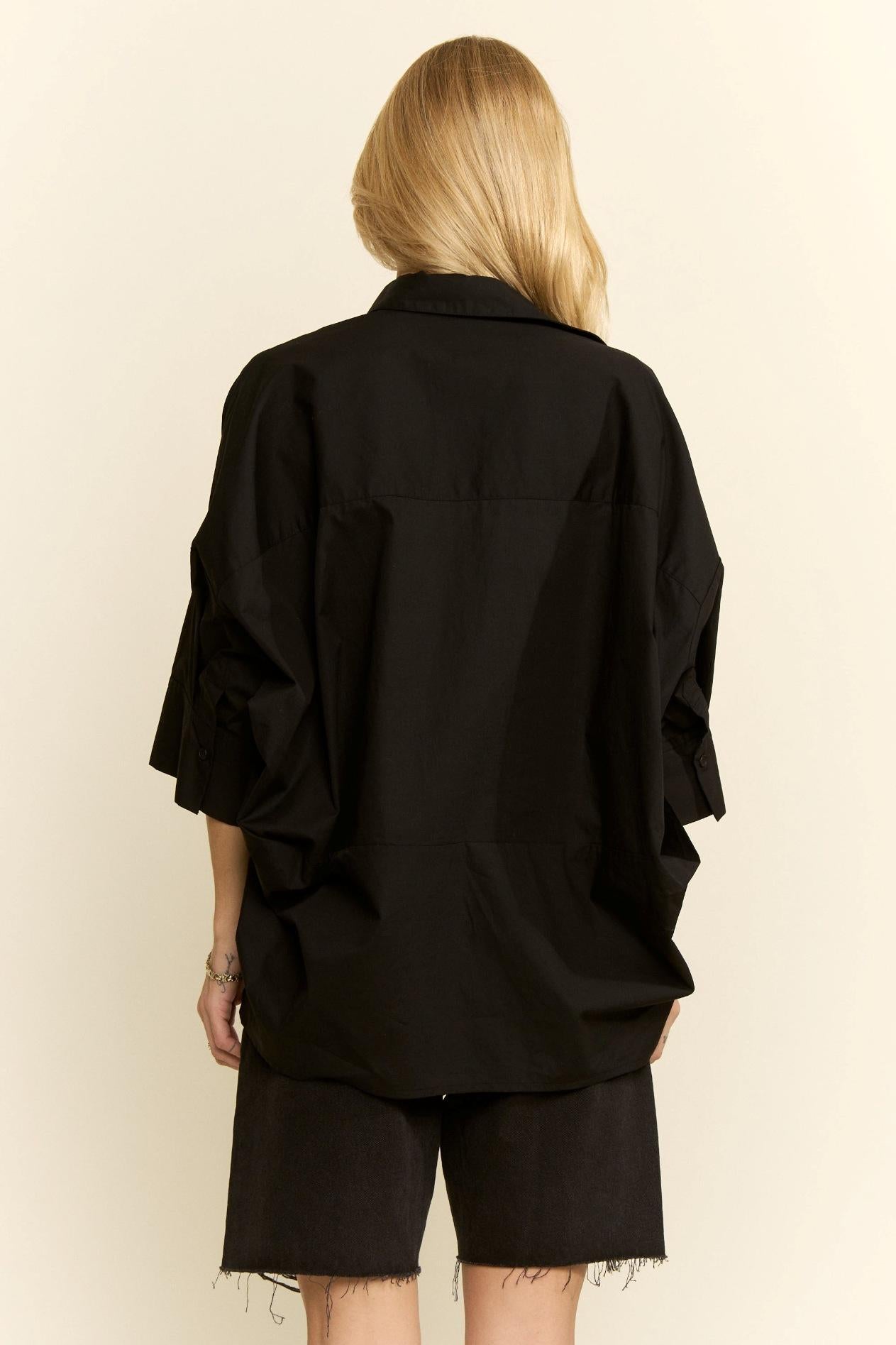 V-neck Popover Shirt