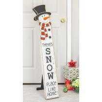 Snow Place Like Home Wooden Sign
