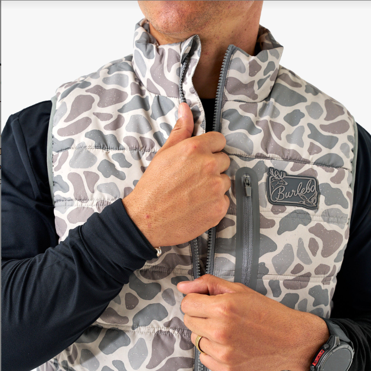 Puffer Vest - Classic Deer Camo