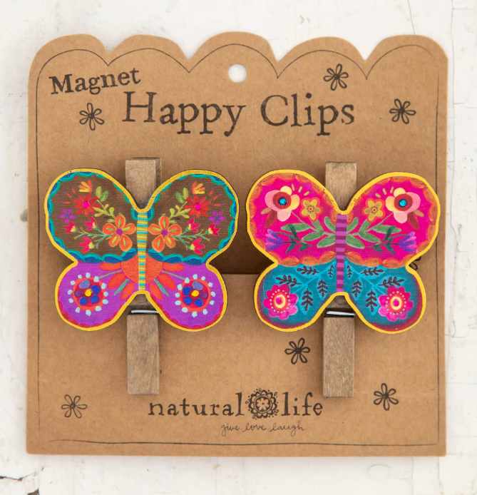 Two Butterfly Happy Clips