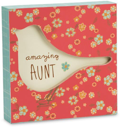 Aunt 4.5" Plaque