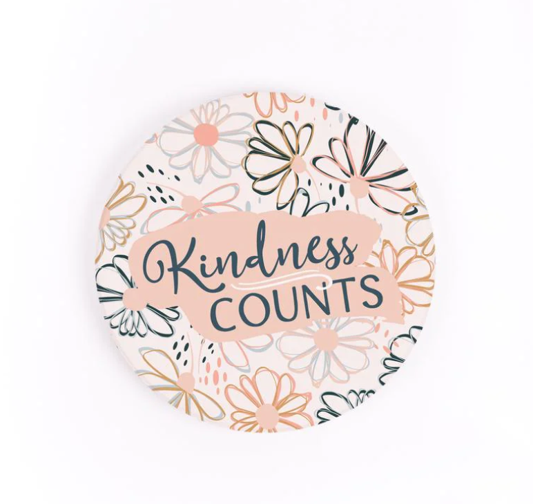 Kindness Counts Car Coaster