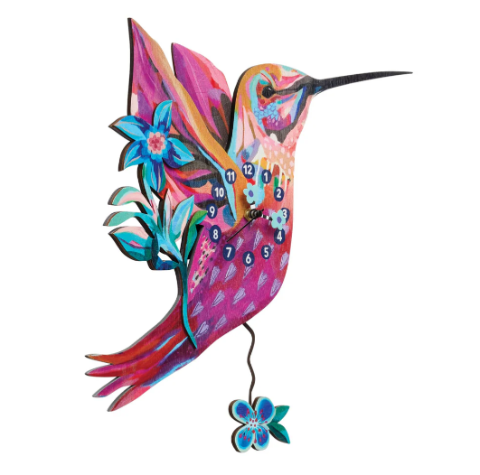 Allen Designs Sweet Nectar Wood Wall Clock