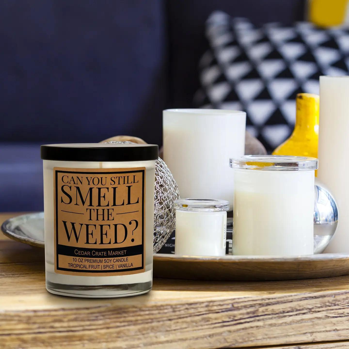 Can You Still Smell The Weed Kraft Candle