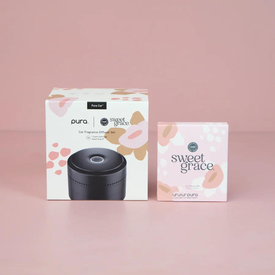 Sweet Grace Car Fragrance Diffuser Set