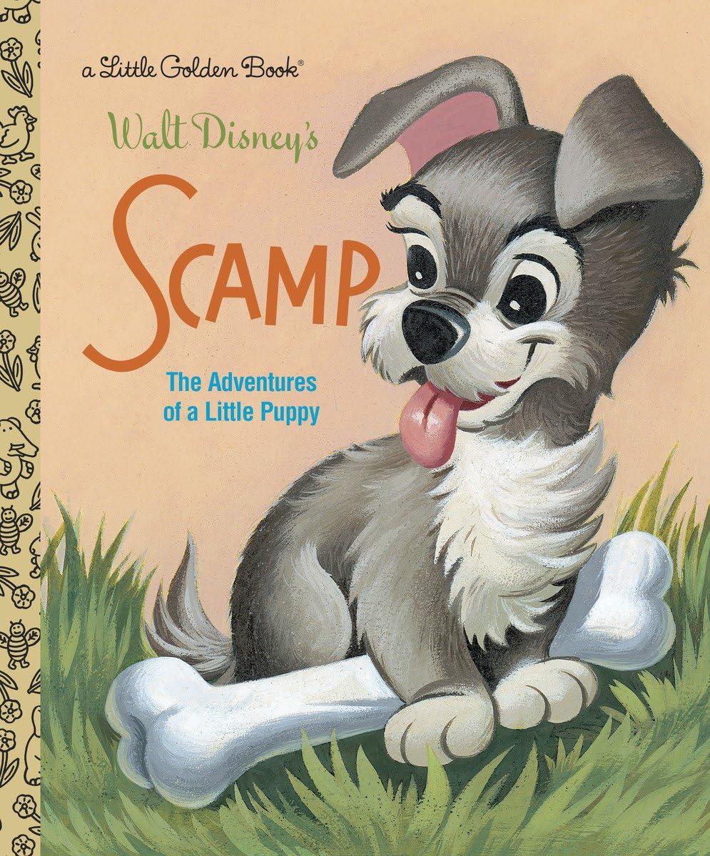 Scamp-Disney Classic-Little Golden Book