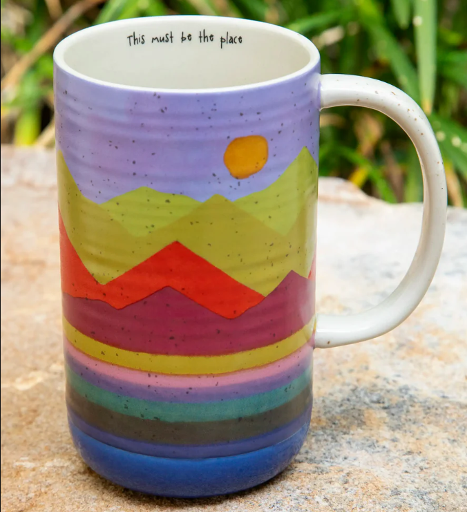 Latte Mug - Mountain Range