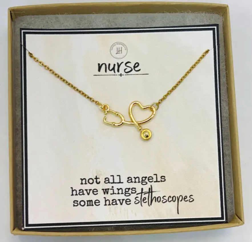 Nurse Stethoscope Necklace