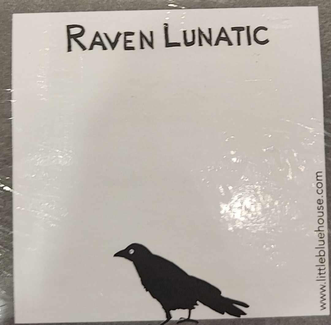 Raven Lunatic Sticky Notes