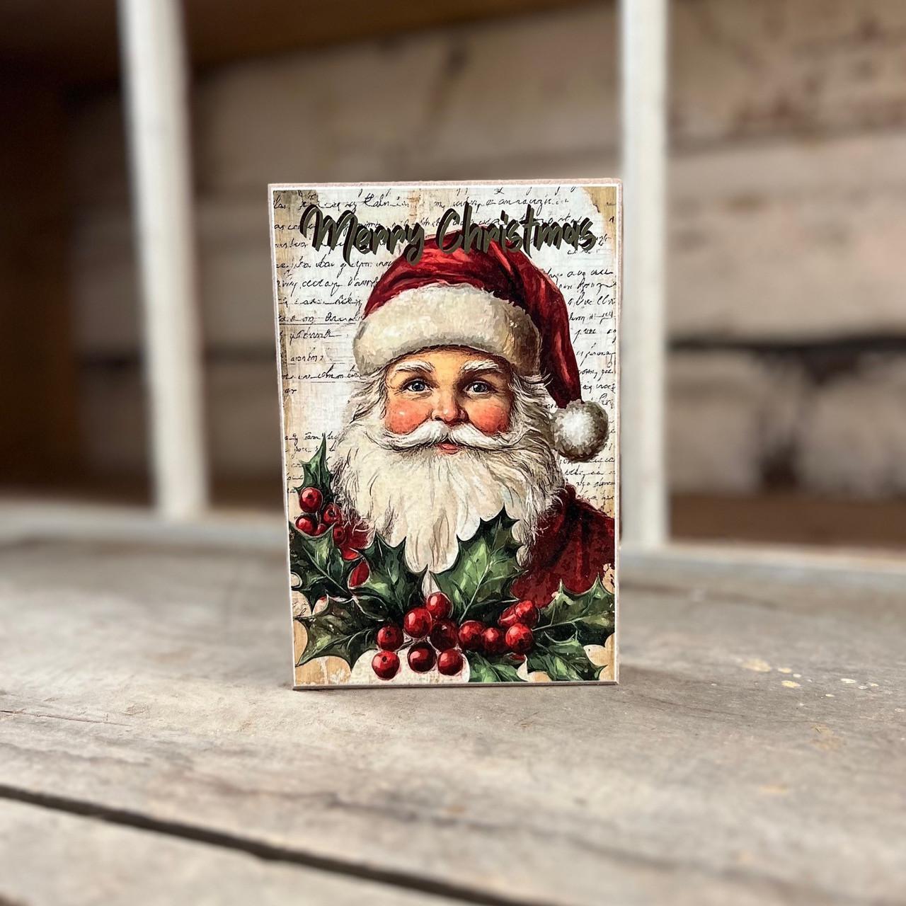 Christmas 4x6 Block Signs