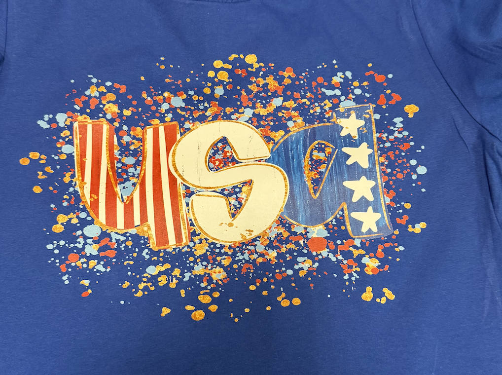 USA Confetti Tee